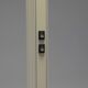Pair of white Sames floor lamps, Italy, 1980s
