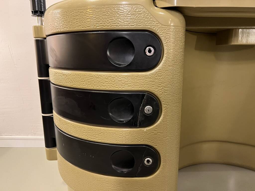 Bureau HADI Ernest Igl Hadi & Bayer années 70 vintage space age