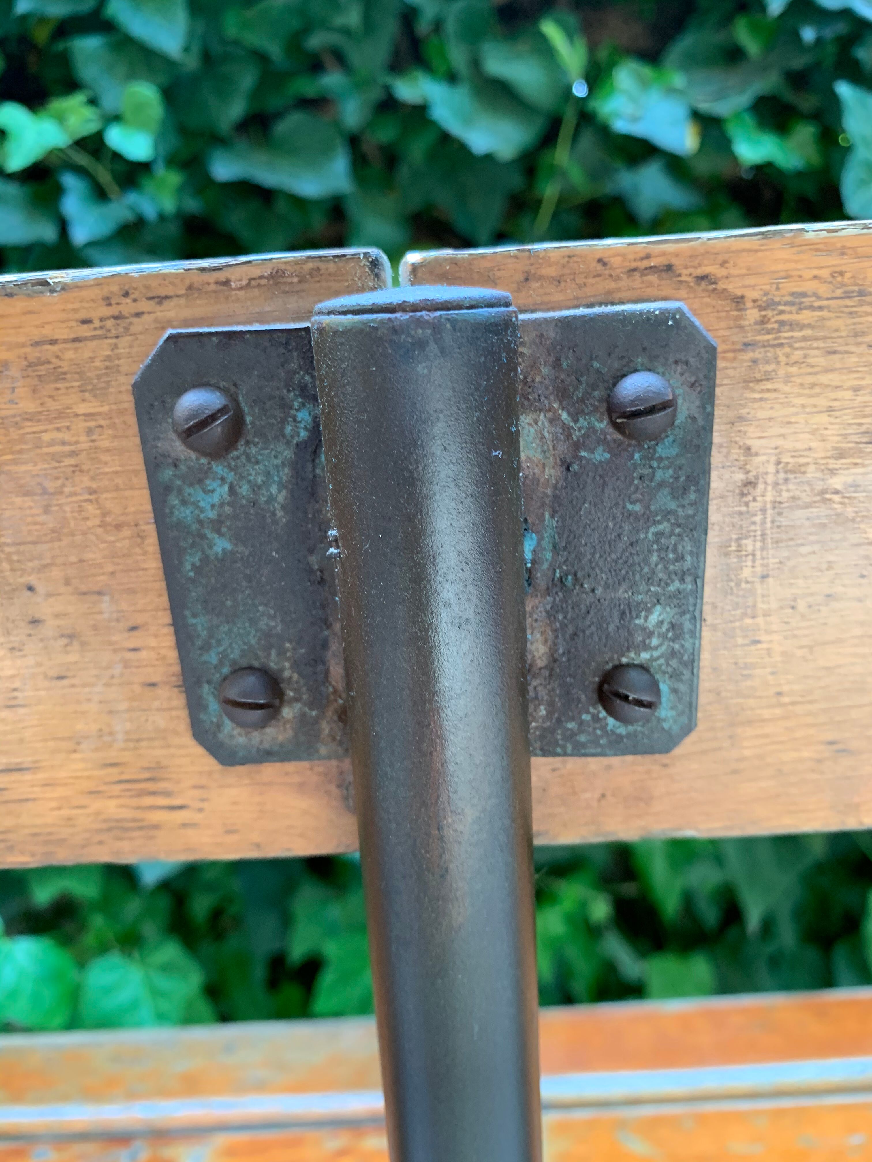 Vintage school bench