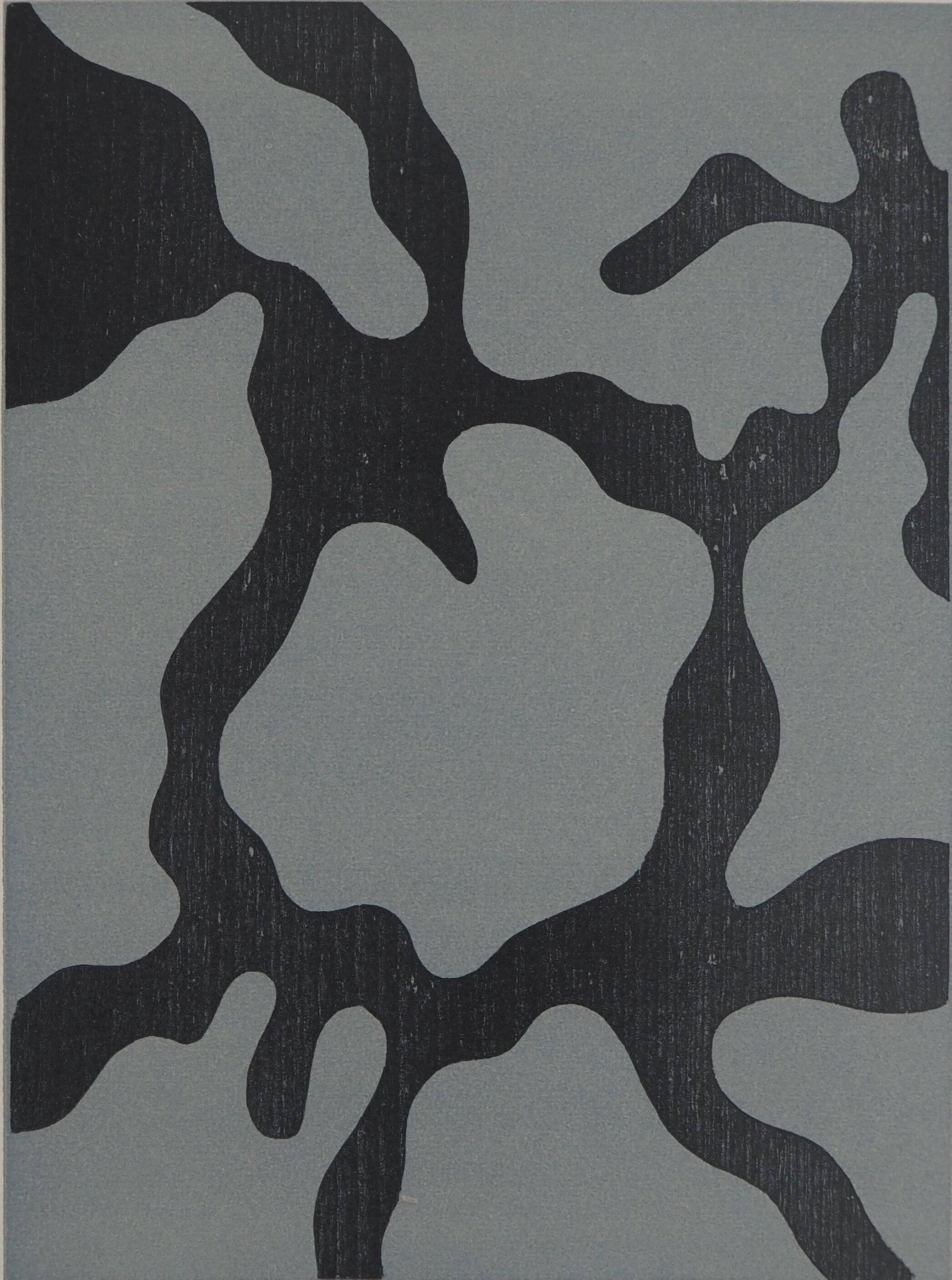 Jean arp: relief i - original woodcut