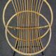 Rattan armchair Dutch Design 1960