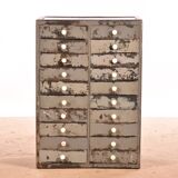 Commode industrielle grise