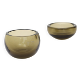 Glass bowls by Arturo Pasquinucci, 1960s, set of 2.