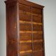 Antique archive cabinet with roller doors