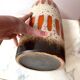 Ceramic vase fatlava scheurich W-Germany 1970 vintage
