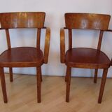 Pair of armchairs, 1940s