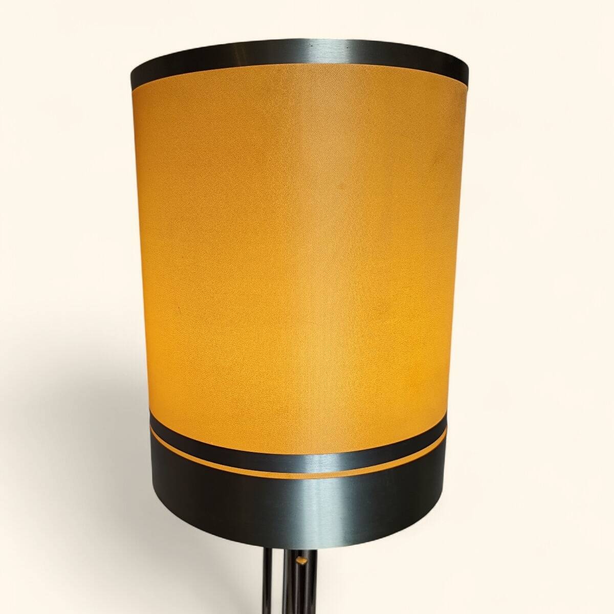 Lampe de table « Space Age » en métal chromé, Gaetano Sciolari (1927-1994)