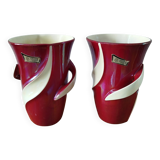 Pair of Veceram vases from the 50s