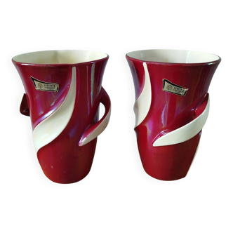Paire de vases Veceram années 50