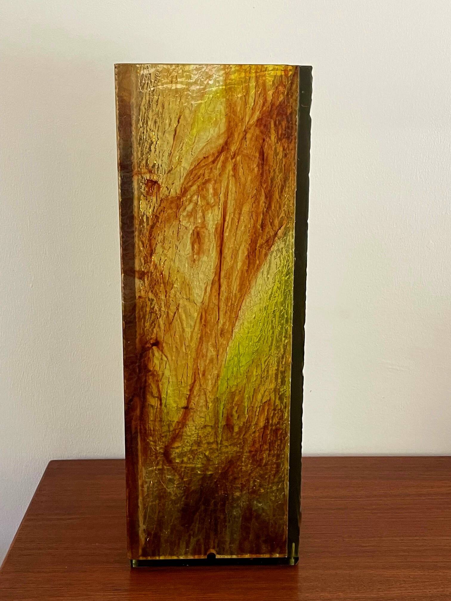 Design lamp in plexiglass