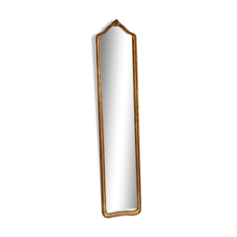 Miroir doré vintage 117x23cm