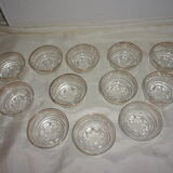 Set of 12 champagne glasses Year 50