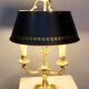Empire style lamp with three lights