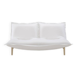 2-seater modular fabric sofa
