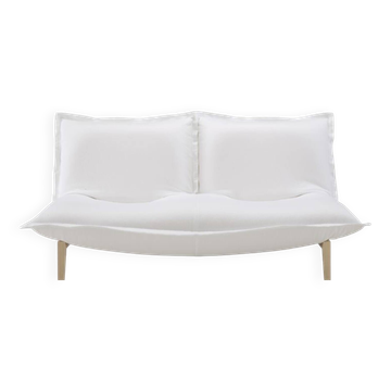 2-seater modular fabric sofa
