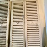 4 patinated shutters