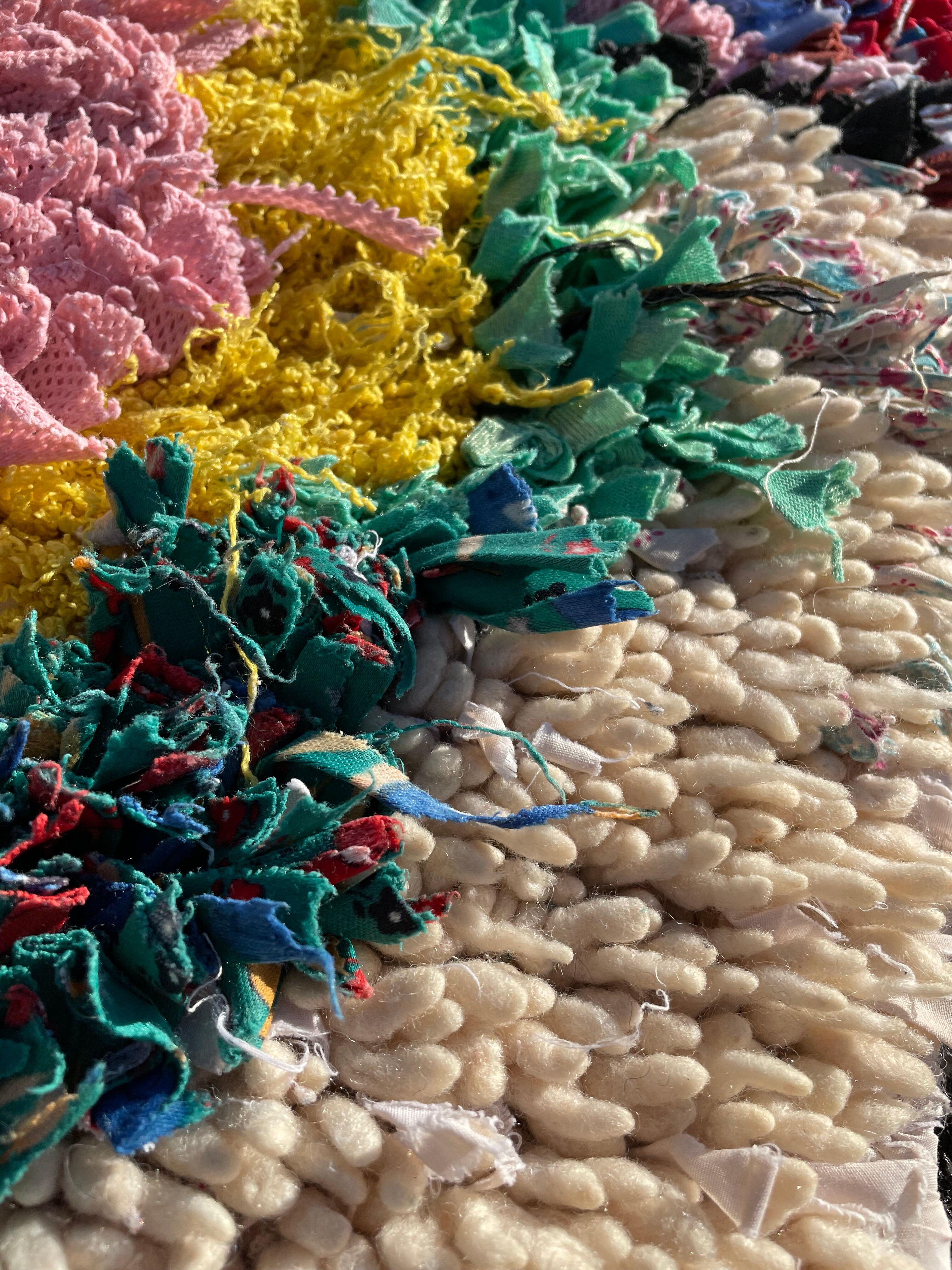 Vintage azilal berber carpet 80x145 cm