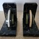 Art Deco pair of bookends in marble and green onyx – 1930s-1950s