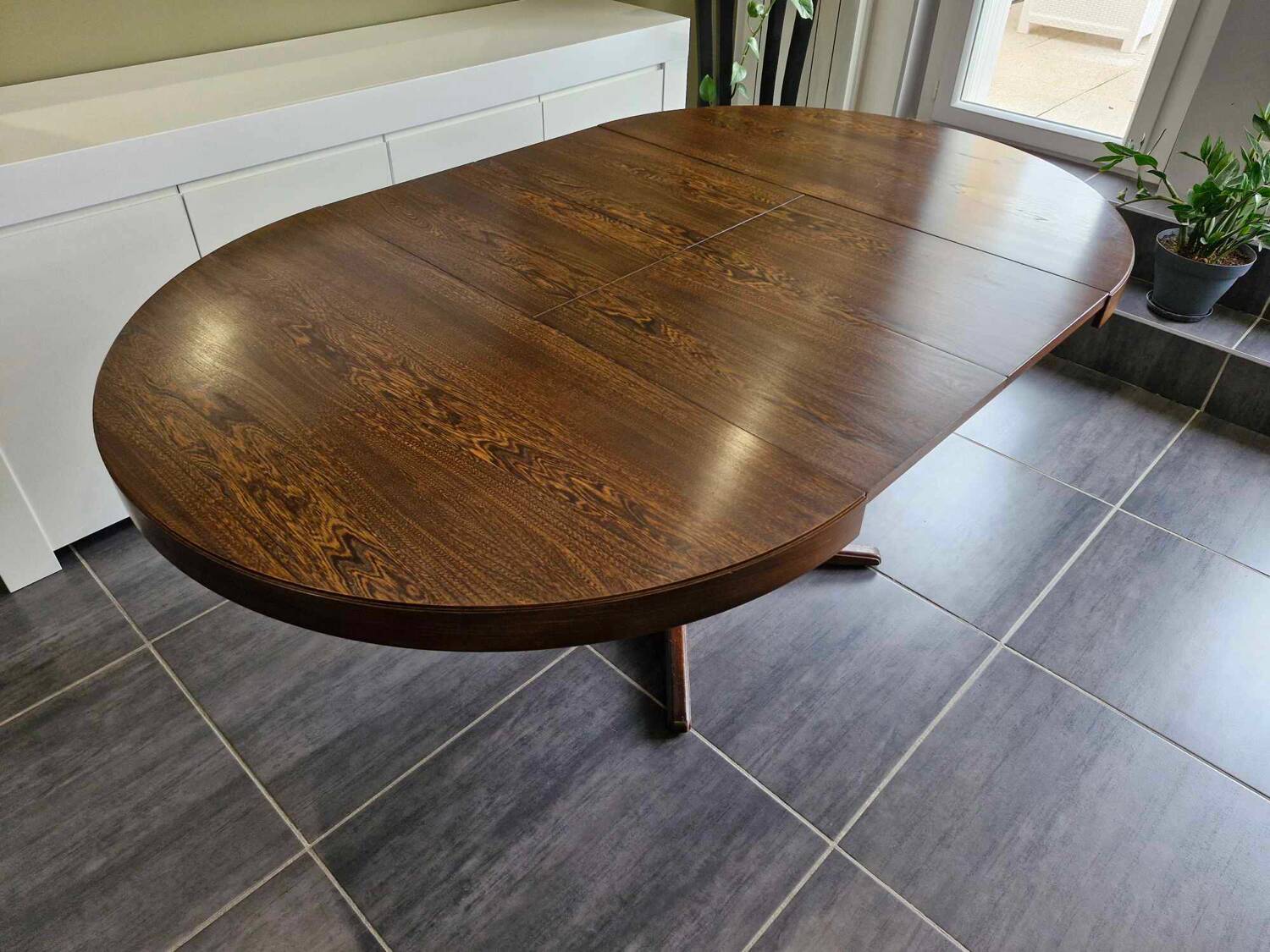 Baumann vintage extendable table 1970s