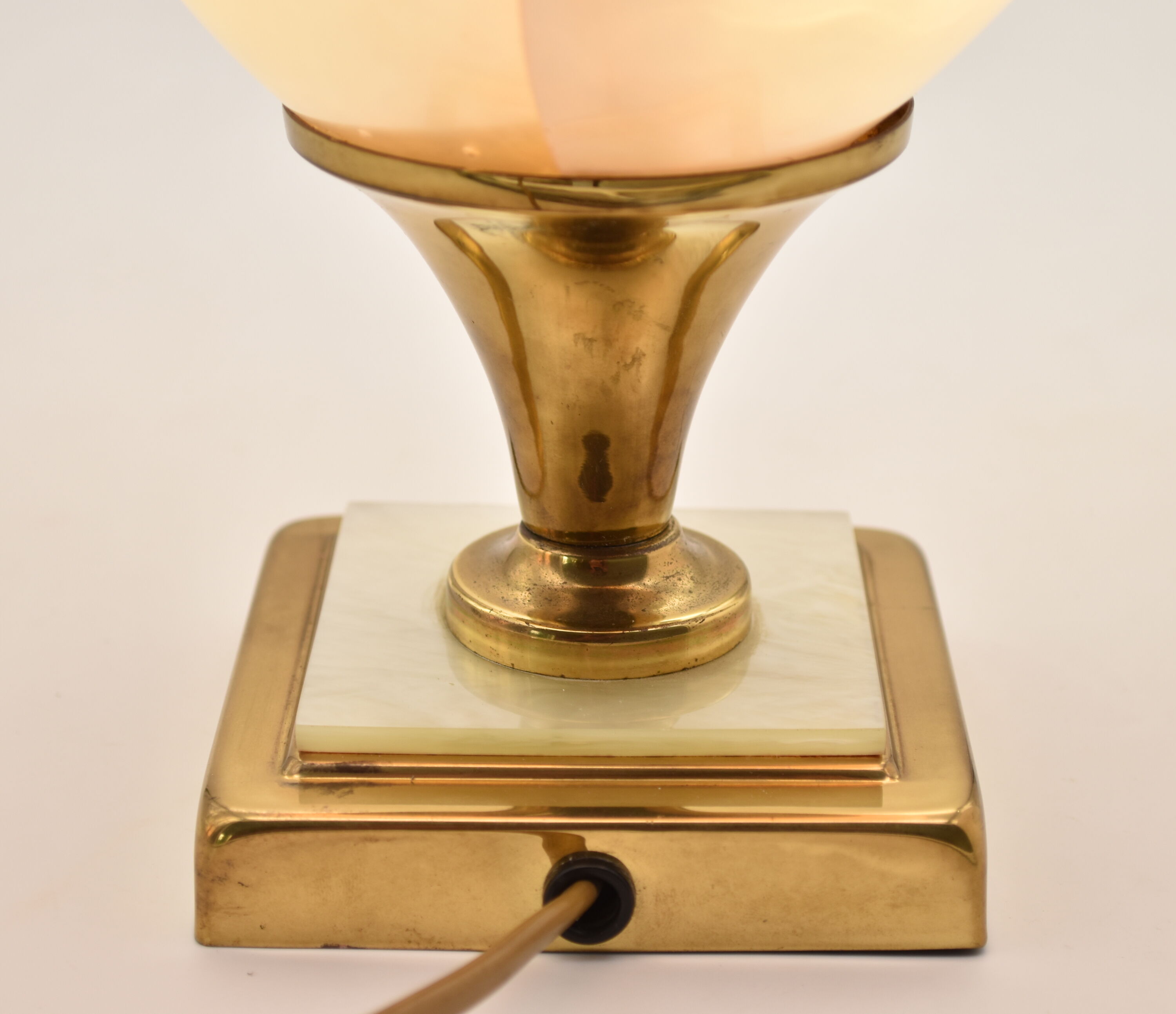 Pearly Rougier vintage Tulip lamp