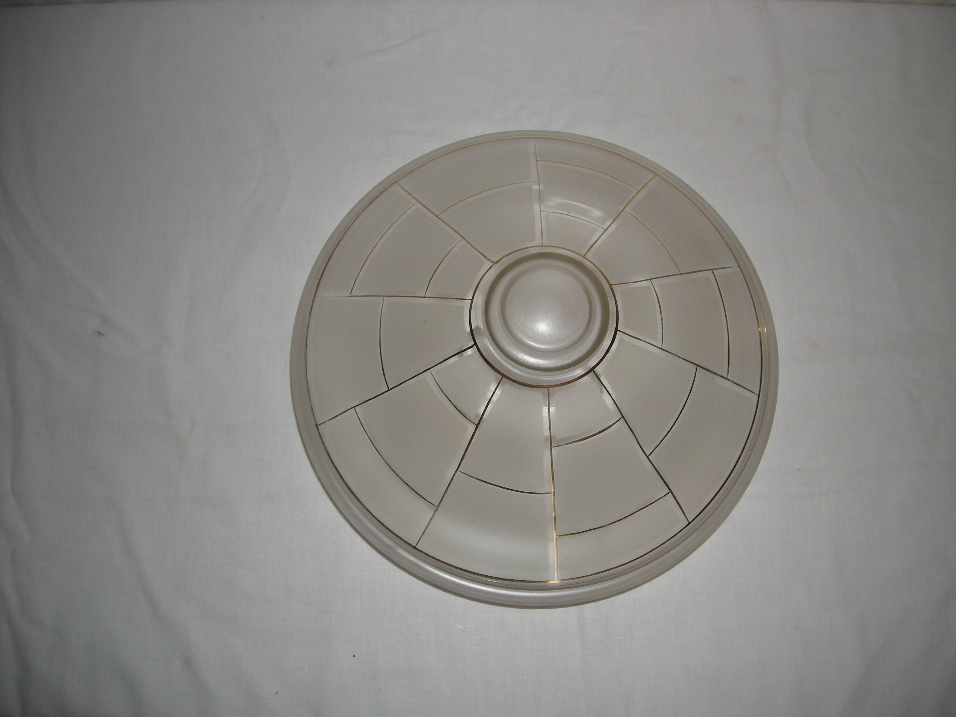 Lustre toupie des années 40 - 50