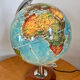 Vintage luminous earth globe