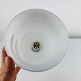 Vintage matte white glass lamp Lykta from Ikea.