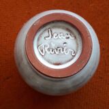 Vallauris ceramic vase signed Jean Rivier
