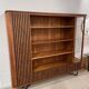 Wooden and Metal Bookcase