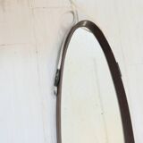 Scandinavian mirror in teak 60s