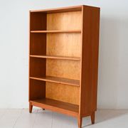 Bibliothèque scandinave vintage en chêne