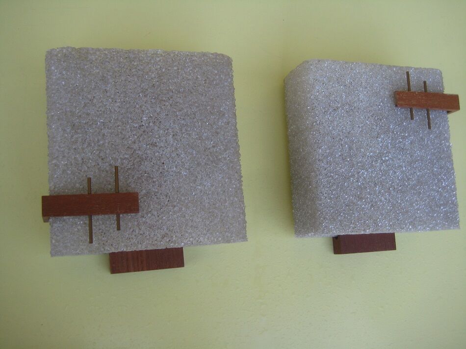 Pair of wall lamps from the 40/50