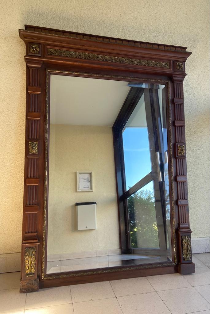 Trumeau style mirror