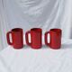 3 large mugs (tankards) from Vallauris, 1970s