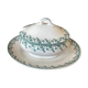 Antique sauce boat Terre de Fer with its lid, Gien Montigny model.