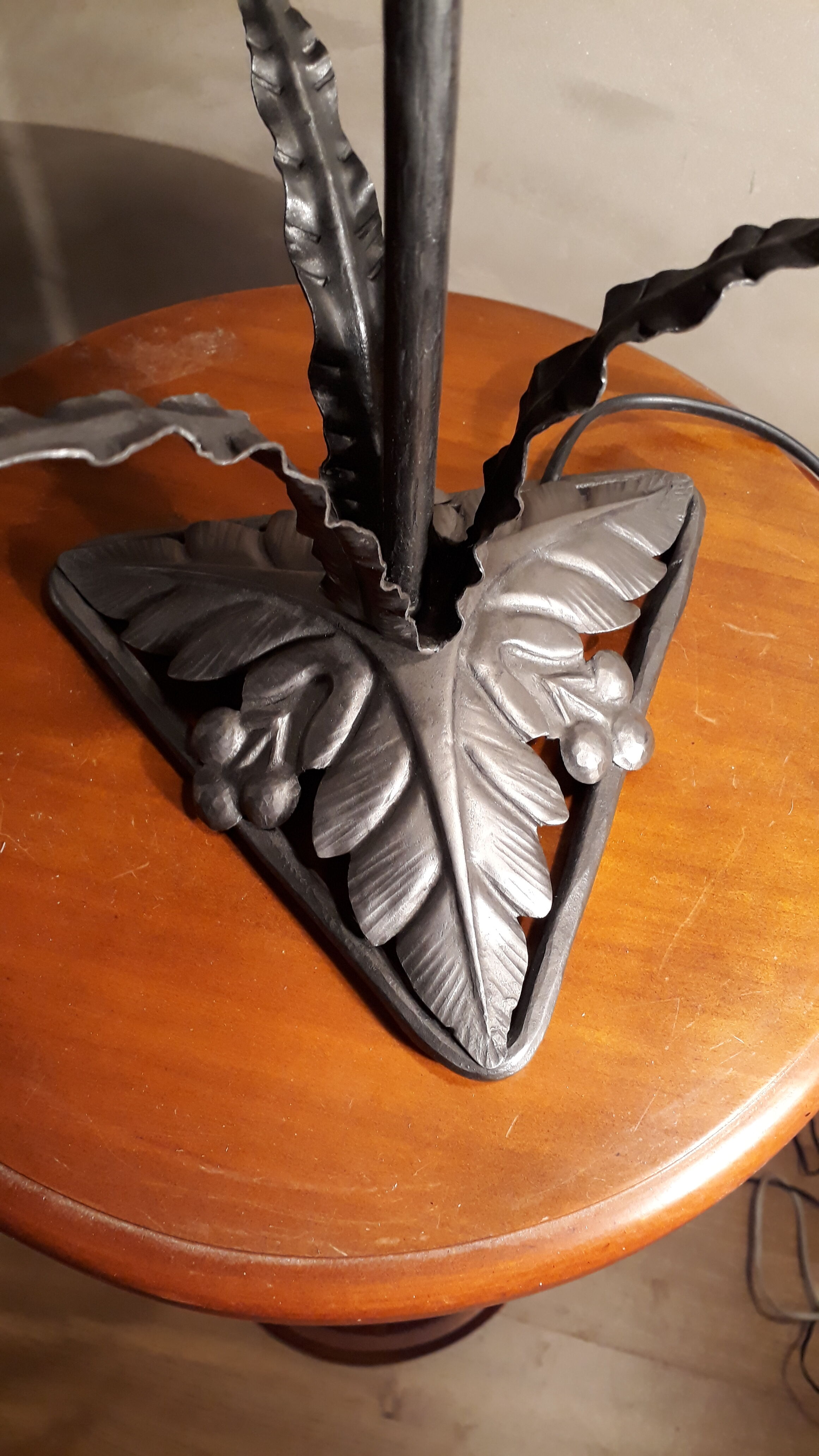 Lamp globe clichy art deco