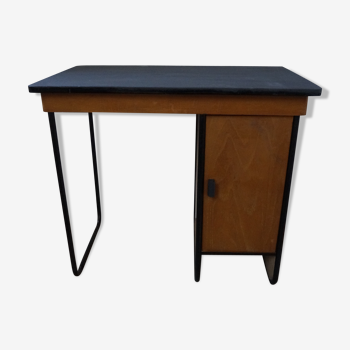 Bureau metal et bois