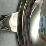 Silver metal ladle from christofle model "spatours"