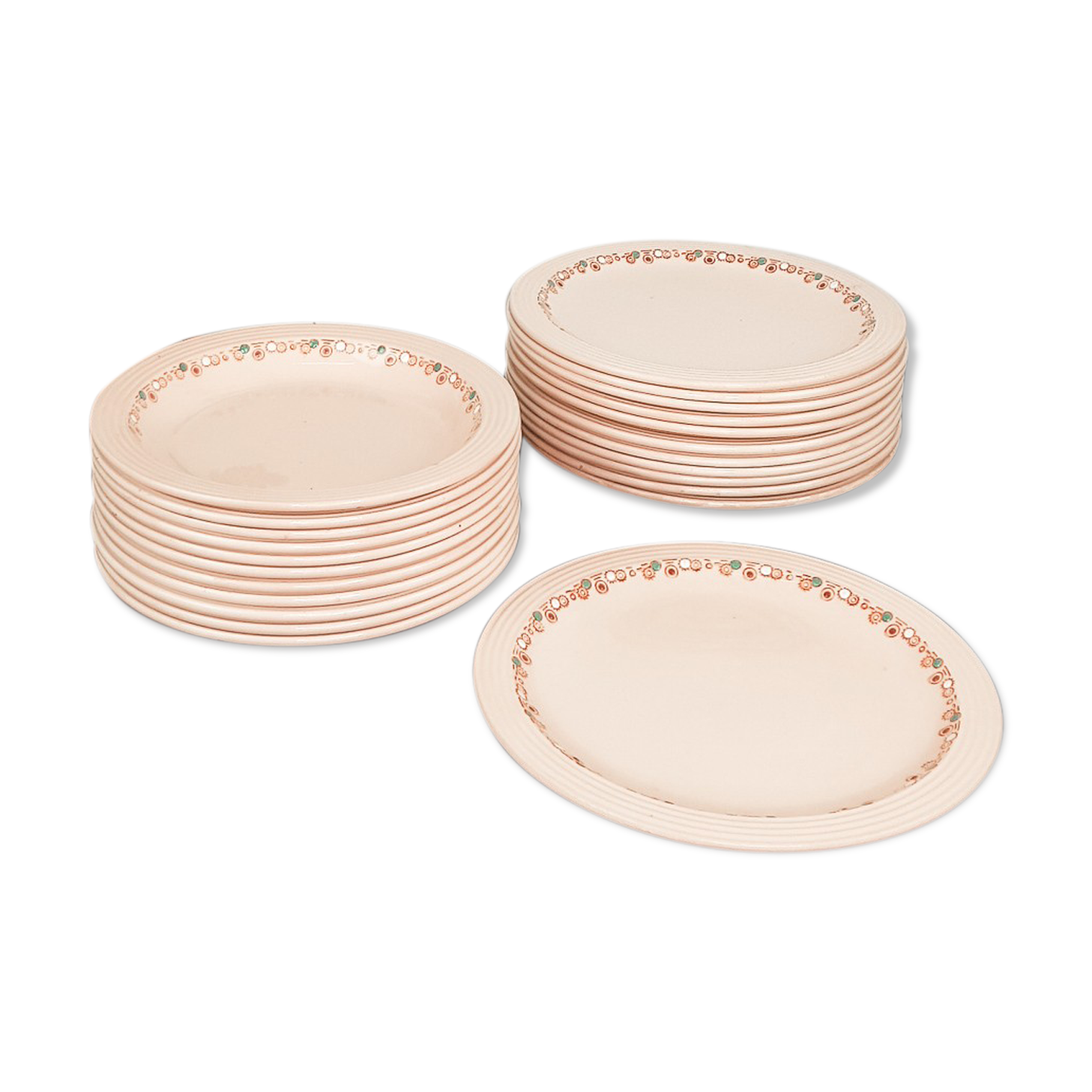 Betty Longwy Service - Hollow Plates