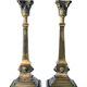 Victorian style candlestick set