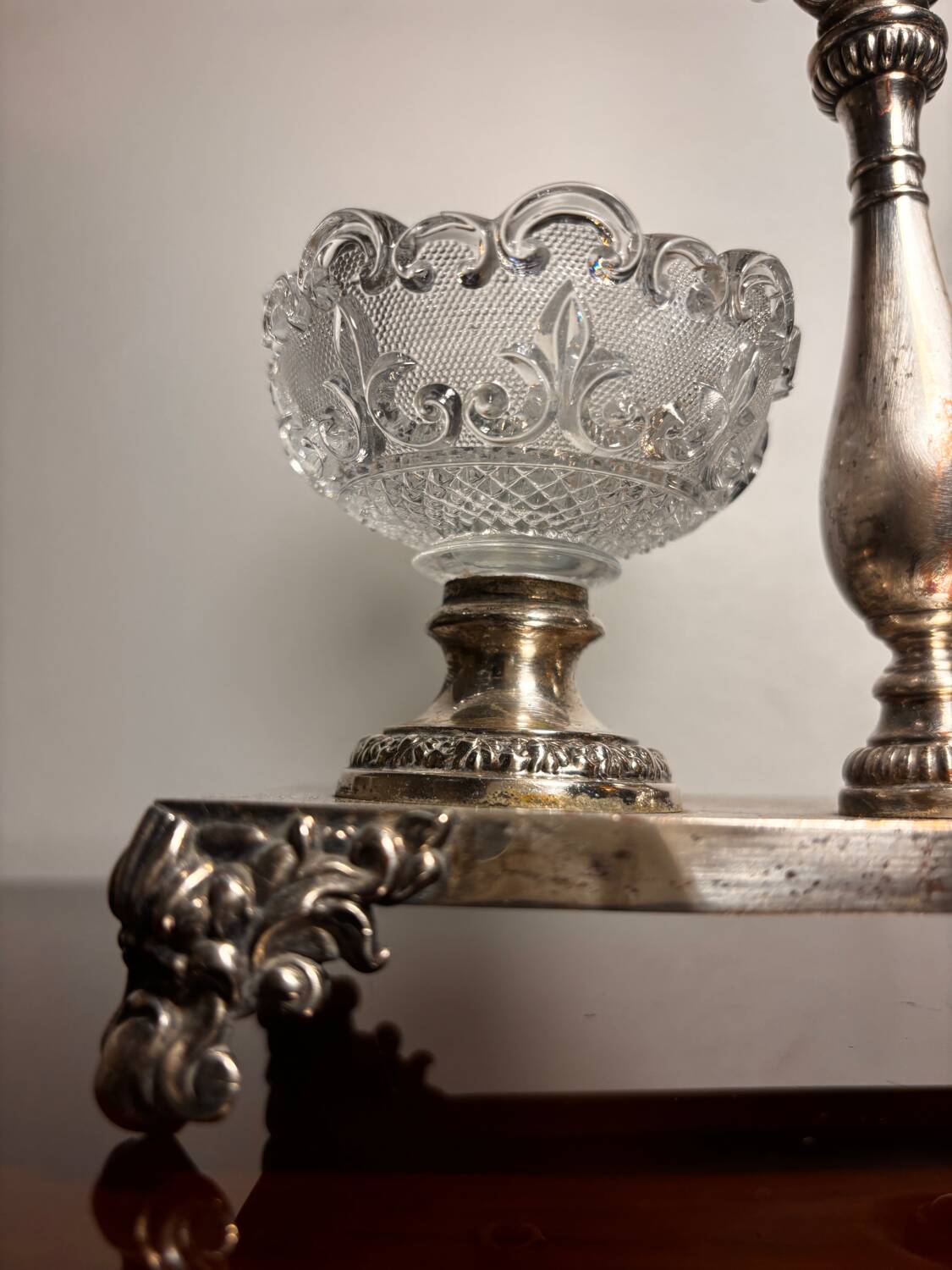 Two double cellars including Baccarat Crystal