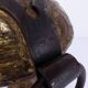 Brutalist lamp in gilded bronze Max BRE 1970