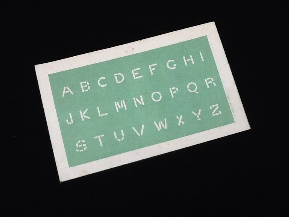 1940s creative game magnetic slate no. 2