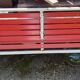 Banc de jardin pliable vintage