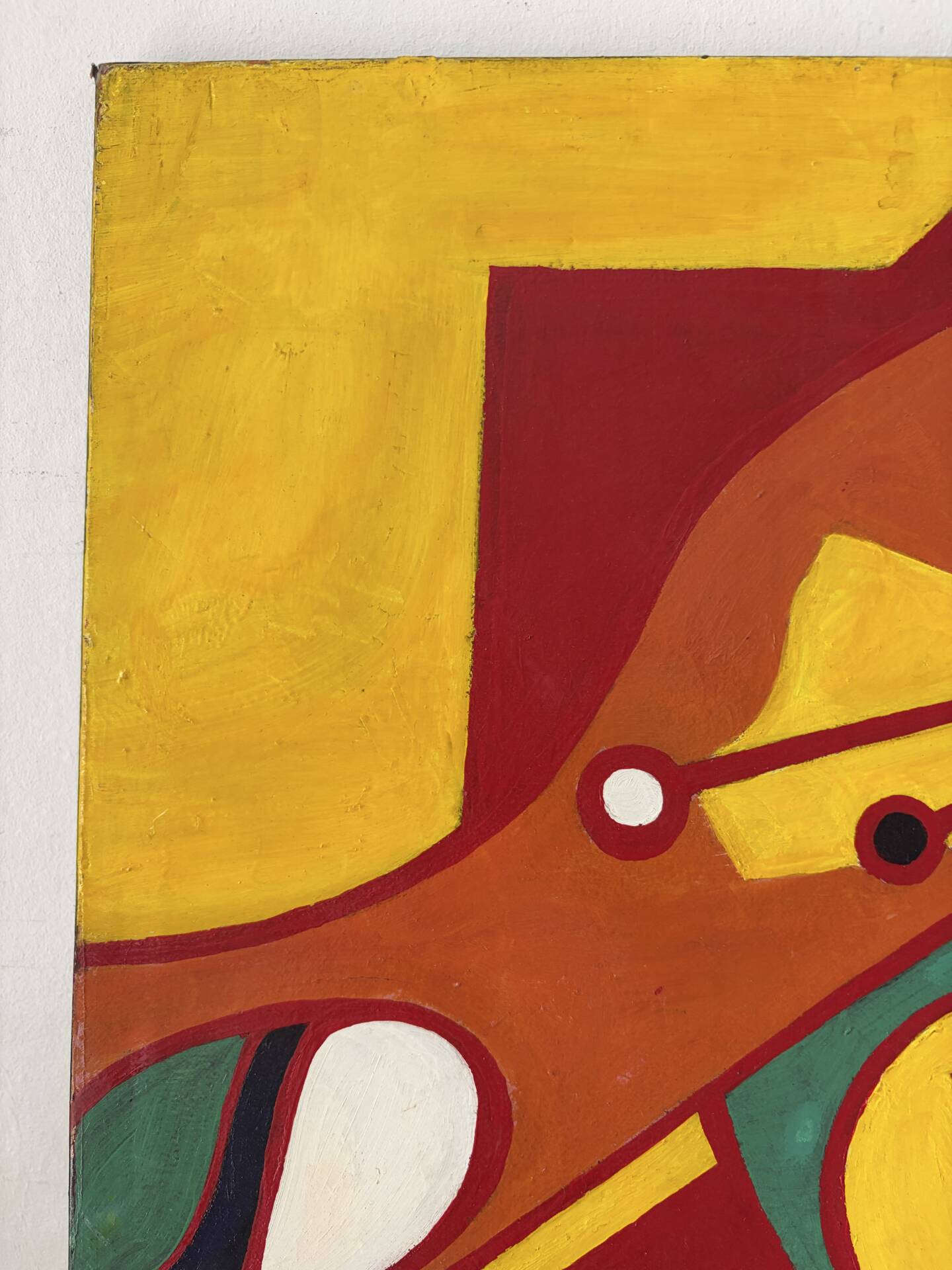 Modern abstract, oil on canvas.