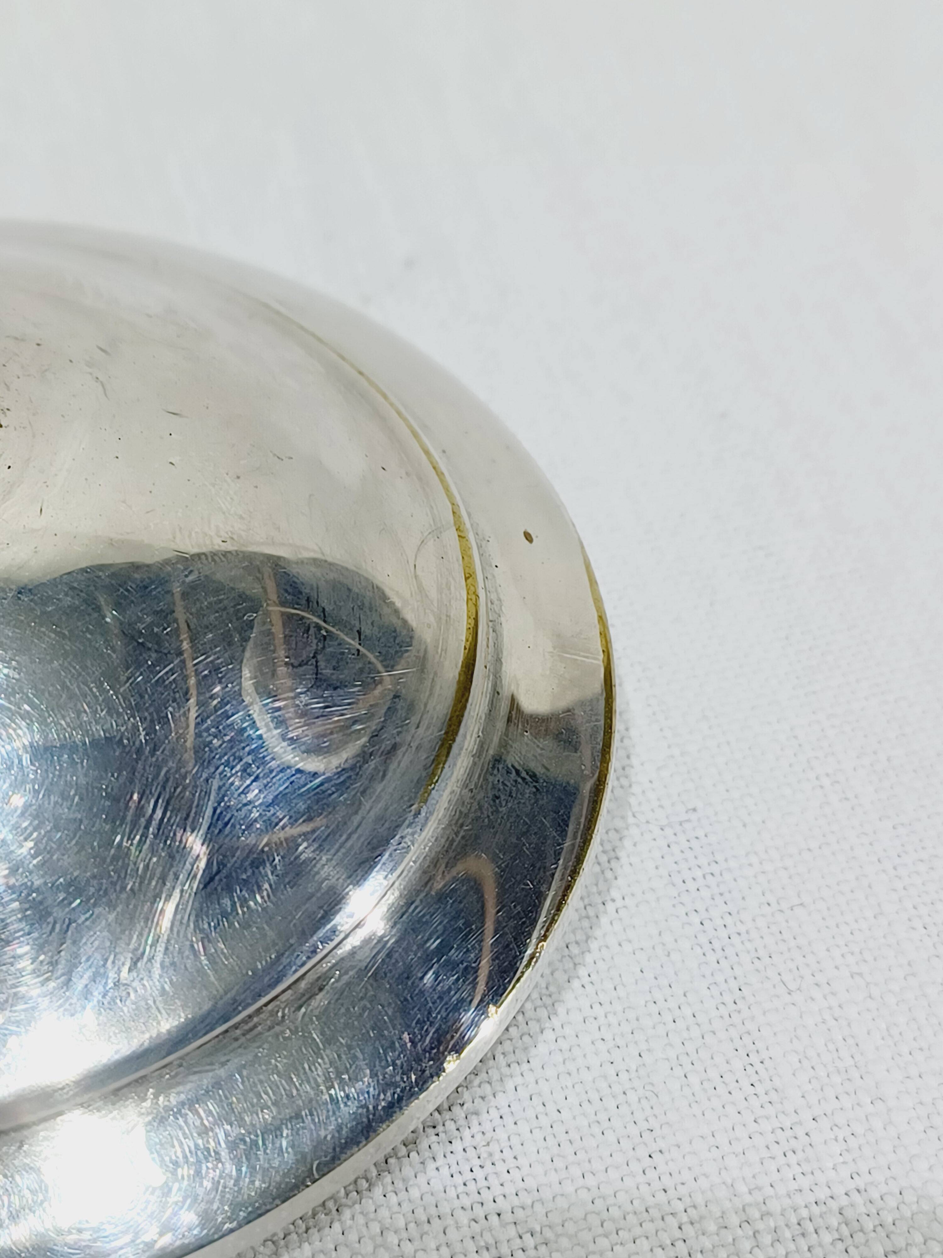 CHRISTOFLE - SILVER-PLATED SUGAR BOWL VENDÔME