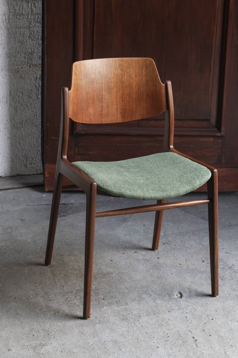 Set of 4 dining chairs by Hartmut Lohmeyer for Wilkhahn, Germany, 1950s