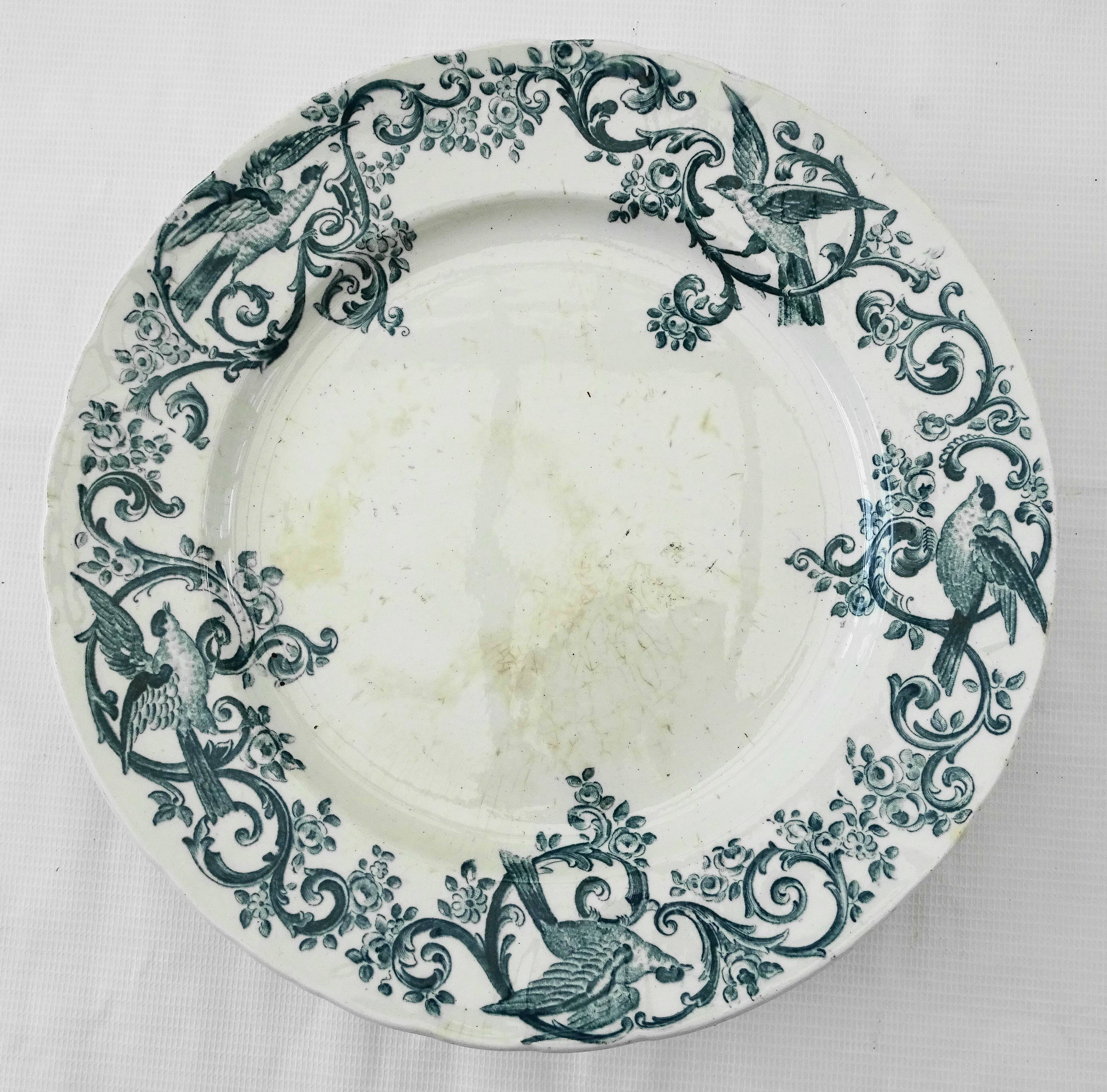 Jules Old 19th century Mounted Plate
