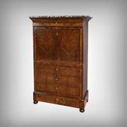 Mahogany and Burl Mahogany Secretary, Restoration Period – Part 1 X