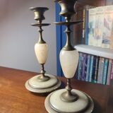 Pair of candle holders early 20th